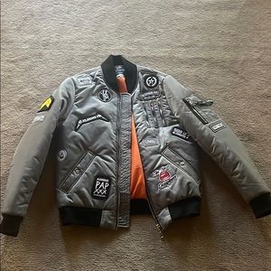 The New Designers patched jacket